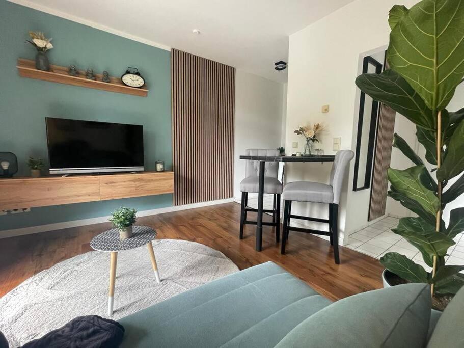 Modernes Apartment In Chemnitz Extérieur photo