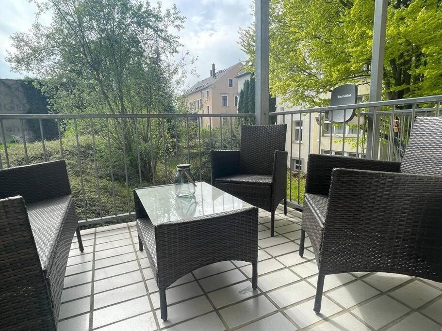 Modernes Apartment In Chemnitz Extérieur photo